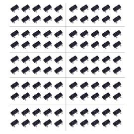 100 transistors NPN and PNP SMD SOT23 2SC1815 MMBT3904 MMBT3906 MMBT5551 S8050 S8550 S9013 S9014 S9015 S9018