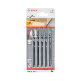 Bosch Segueta Basic for wood blister con 5 unidades T111C