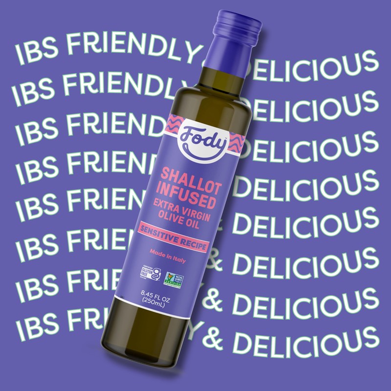Fody Foods Shallot Infused Extra Virgin Olive Oil, 8.45 Oz,