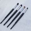 Natural bristle shadow brush (cylindrical) - eye shadow / 천연모
