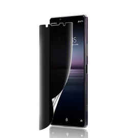 Xperia1 Protective Film Soft Anti-Peeping TPU Material SO-03L SOV40 802SO Protective Film Peeping Film Easy to Apply / Bubble Free / Anti-Fingerprint / Scratch Resistant / Privacy Protection Experia1