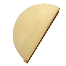 CALIDAKA 4pcs 3.9inch Half Moon Drawer Pull Handles Dresser Pulls Cabinet Handle,Brushed Gold Semicircle Half Moon Dresser Drawer Knob Pull Handles for Kitchen,Cabinetry,Book Cabinet