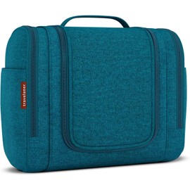 Travelaner Toiletry Bag Comfort [Design 2019], Toiletry Bag for Hanging for Women, Men and Kids, Large Cosmetic Bag with 7 Litre Storage Space, Wash Bag, of Premium Quality