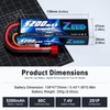 Zeee 7.4V Lipo Battery 2S 50C 5200mAh Lipos Hard Case