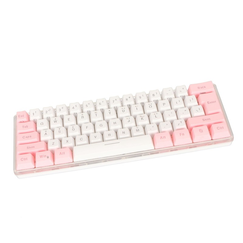 60% Wired Gaming Keyboard RGB Mini Keyboard Imitated Mechanical Technique