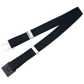 Cogit Secretly Adjustable Belt, Black, Total Length: 34.3 inches (87 cm)