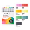 Copic Sketch 6 + 1 Limited Edition Set - Vibrant