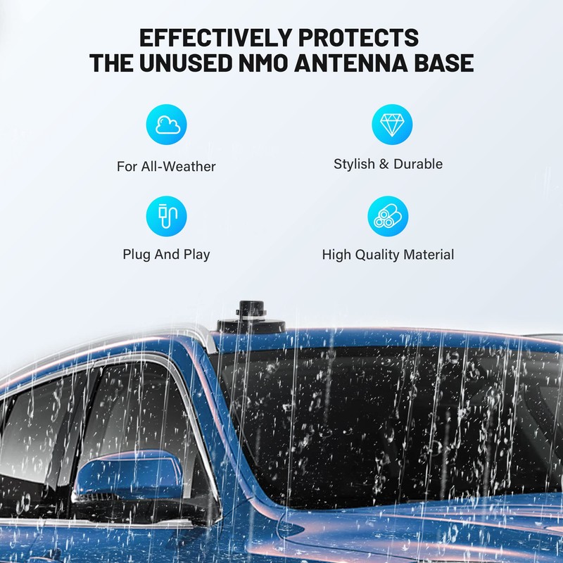 Anina NMO Antenna Magnetic Base Mount 16.4 FT RG58 Coaxial