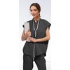Eadflie Scrubs for Women Set - [Dark Grey/L], Cool Stretch