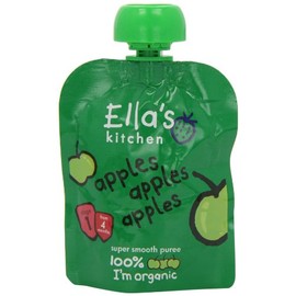 Ella's Kitchen Stage 1 From 4 Months First Taste - Apples 70 g (Pack of 7)