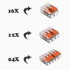 Wago Connectors Set Series 221, 32 pieces set Mini Box