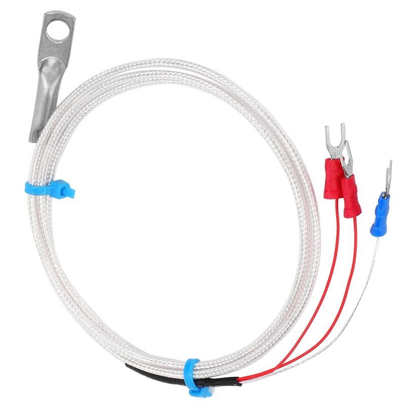 Temperature Sensor Probe PT100 Thermistor Temperature Measuring Probe Round Hole