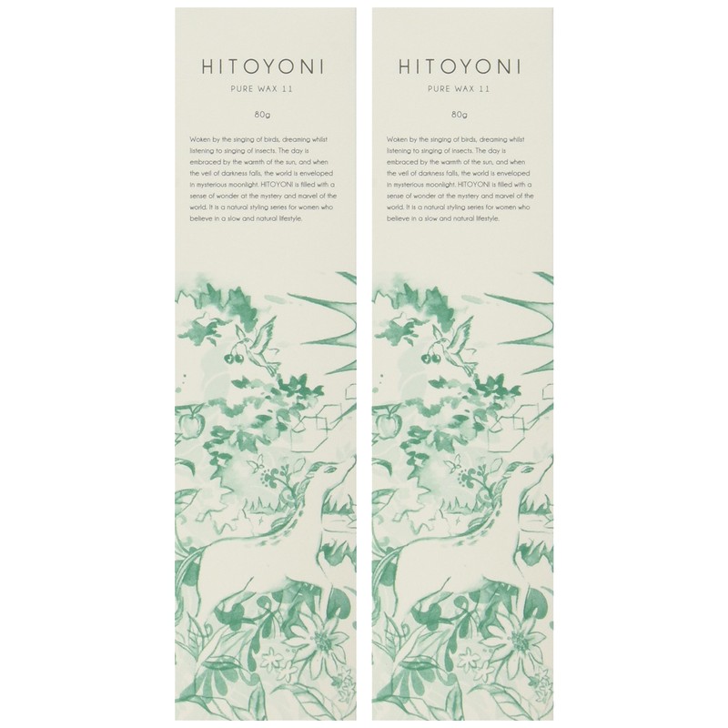 [X2 pieces] Demi Hitoyoni Pure wax 11 80g [Day item]