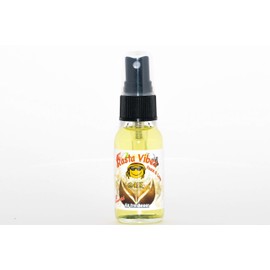 Rasta Vibez 24K Type Air Freshener - 100% Ultra Concentrated Oil Based Spray - Ideal for Bathroom, Home, Car, Office & More - Long Lasting Effects - 1oz Bottle