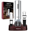 FEBOTE Electric Wine Opener Set, Rechargable Automatic Wine Bottle Corkscrew