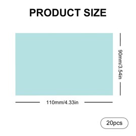 Welding Protection Glass, Pack of 20, Welding Shield, Welding Protection Lens Replacement (110 mm x 90 mm), Transparent Lens Cover, Replacement Lenses for Welding Helmet, Welding Shield
