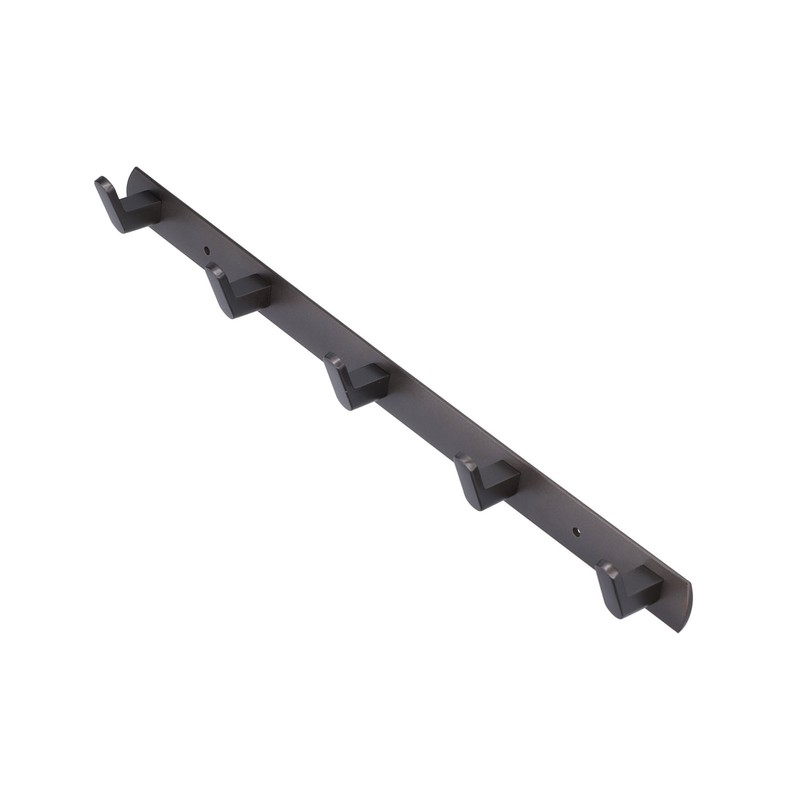45cm Row Hook Wall Mount Aluminium Alloy Coat Towel Hook
