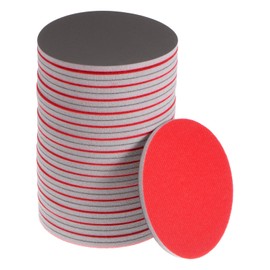 sourcing map 30pcs 3000 Grit Sanding Sponge 5 Inch Hook and Loop Sponge Sanding Disc Wet/Dry for Car Wood Drywall Metal