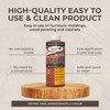 SamaN Interior Water Based Wood Stain - Natural Stain for