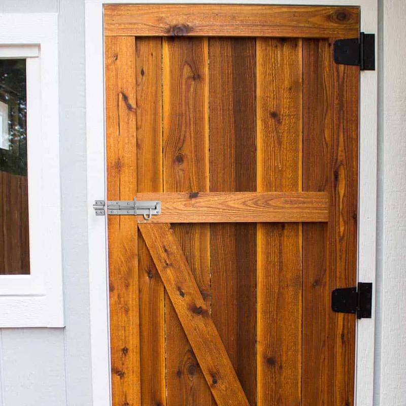 Pack of 2 - Gate Bolt Lock Shed Door Lock