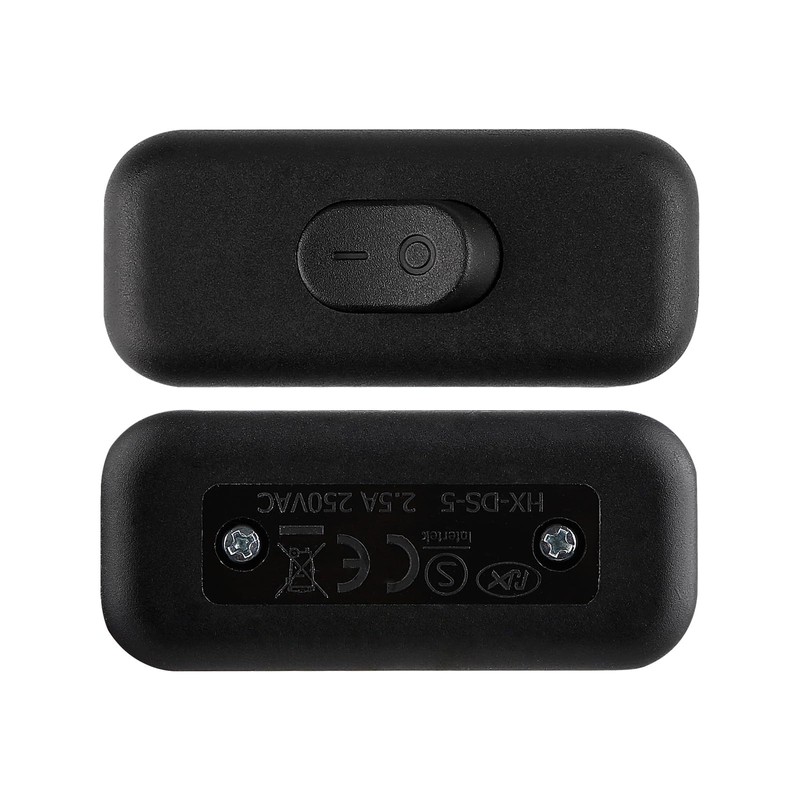 M EGA MEGACUBE Inline Cord Switch, Rated 2.5A 250V On/Off