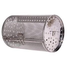 Luxshiny Replacement Rotisserie Cage Air Fry Oven Rotating Drum Round Tumble Rotisserie Basket for Instant Air Fryer Accessories