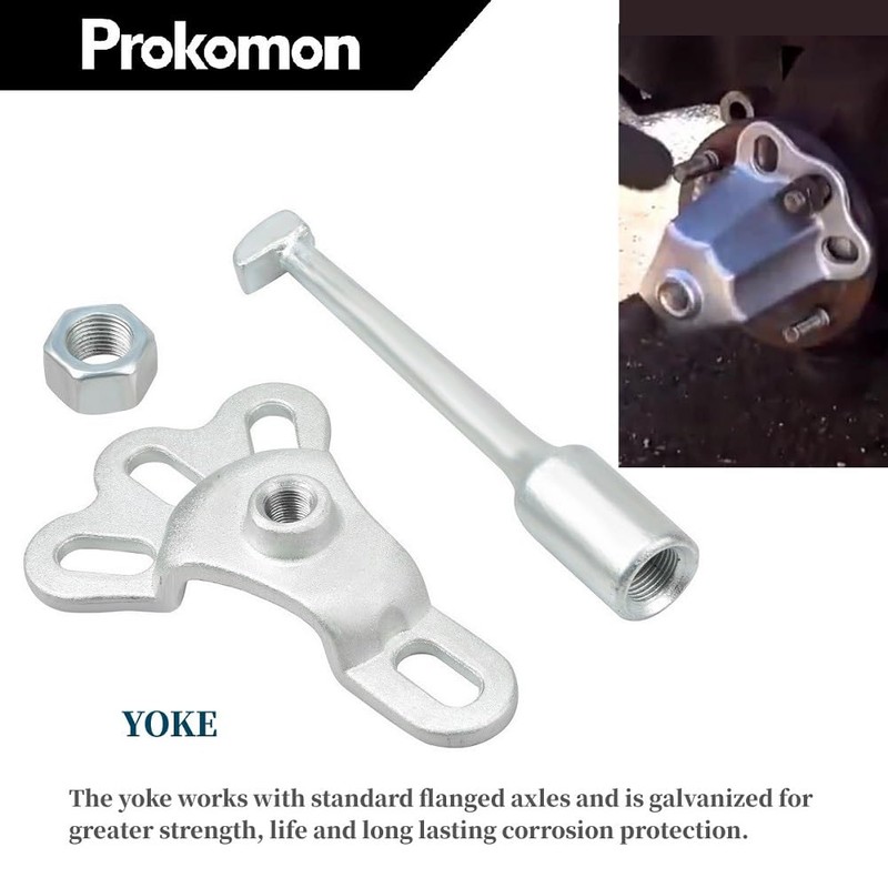 Prokomon Rear Axle Bearing Puller Kit; Rear Axle Puller Set;
