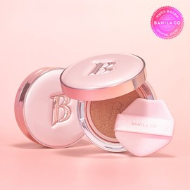Vanilla Co. (현대Hmall)바닐라코 에센스 스킨 핑크 쿠션 (본품+리필) (Hyundai Hmall) Banila Co Essence Skin Pink Cushion (Main Product + Refill)