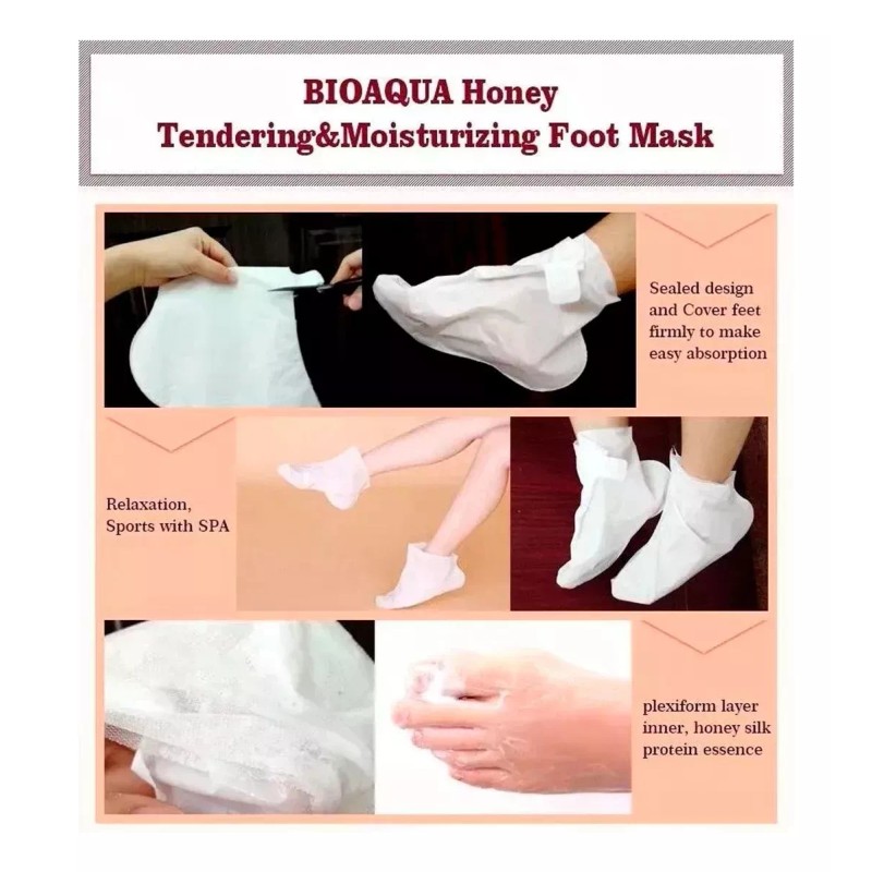 Mafab 3 Pieza Mascarilla Exfoliante Pies Callos Sequedad Suaviza