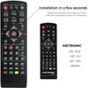 LEYF Universal 7-in-1 Remote Control Compatible with DVB-T TNT Receiver
