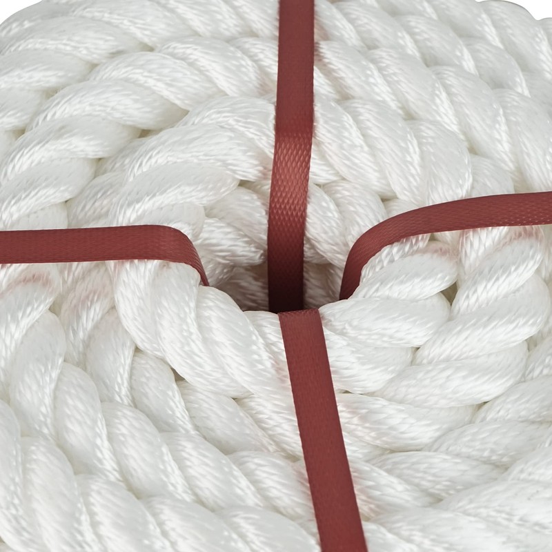 Aoneky Twisted Polypropylene Rope - Floating Polypro Rope for Marine,