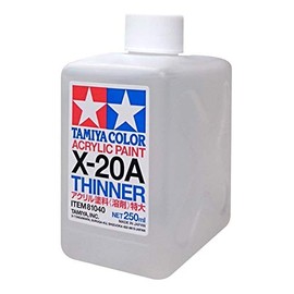 Tamiya 81040 X-20Ael Acrylic Solvent 250Ml - 250ml / 8.45 Fl.Oz