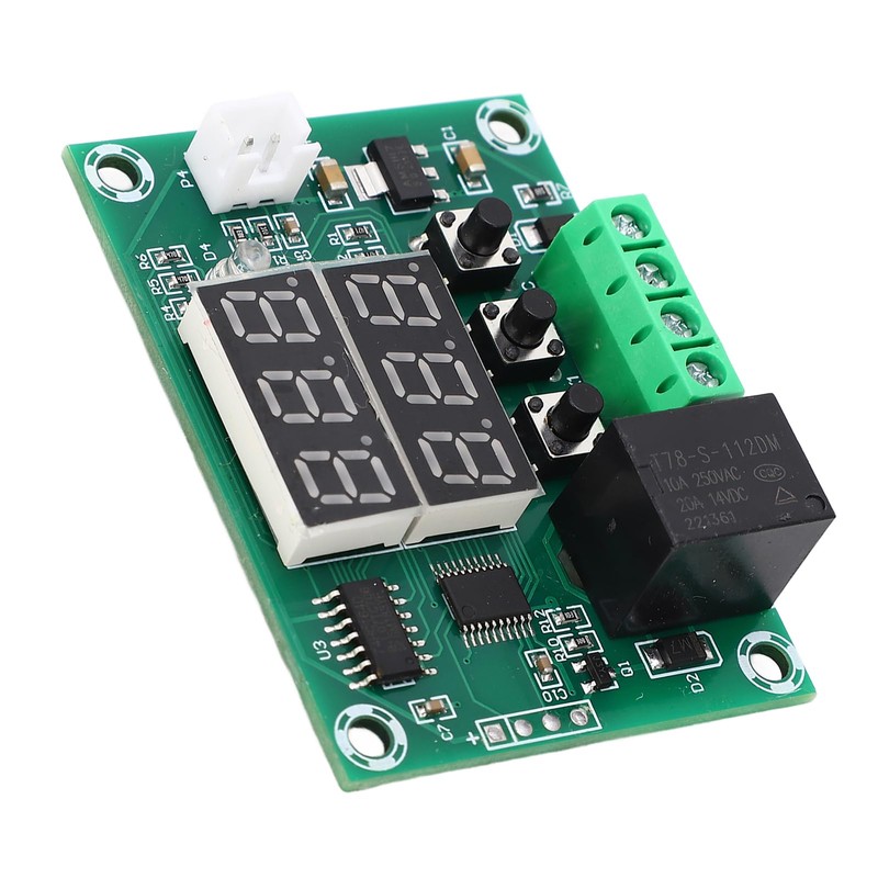 Digital Thermostat Temperature Controller, Dual Display Module with High Accuracy