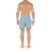 HOM Ausmane Men's Beach Boxer Swimming Trunks, Turquoise print