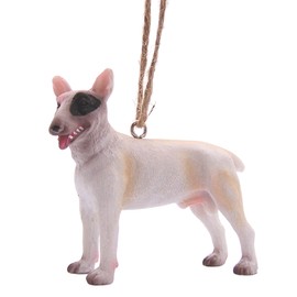 Spotted Standing Bull Terrier Hanging Christmas Ornament, Unique Hanging Dog Ornament, Gift for Dog Lovers, 2.75 Inches