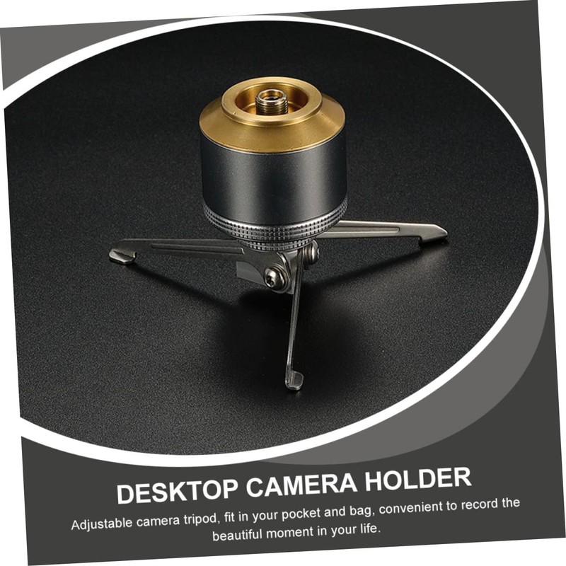OSALADI Tripod Stand for Gas Canisters Cameras Portable Mini Tripod