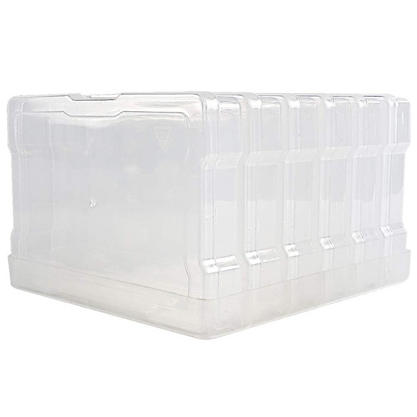novelinks Transparent 4" x 6" Photo Storage Boxes - Photo