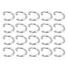 sourcing map 150Pcs Open Jump Rings, 10mm 316 Stainless Steel