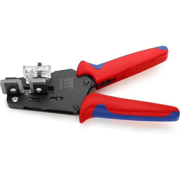 KNIPEX 12 12 06 Precision Insulation Stripper with adapted blades