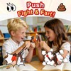 Farting Poop Pen with Punching Arms - Brown Funny Gag