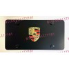 Unbranded 3D Cayenne Carrera 911 Front Black Matte Finished License