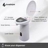 GentleJet SoftDrop Automatic Soap Dispenser Touchless - Adjustable Volume Liquid