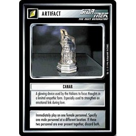 Decipher Star Trek CCG 1E Q Continuum CANAR 2R
