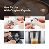 Reusable Coffee Pods Adapter Stainless Steel Converter Holder for espresso