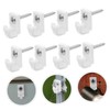 SEWACC 12Pcs Heavy Duty Plastic Shelf Clips for Wire Shelving