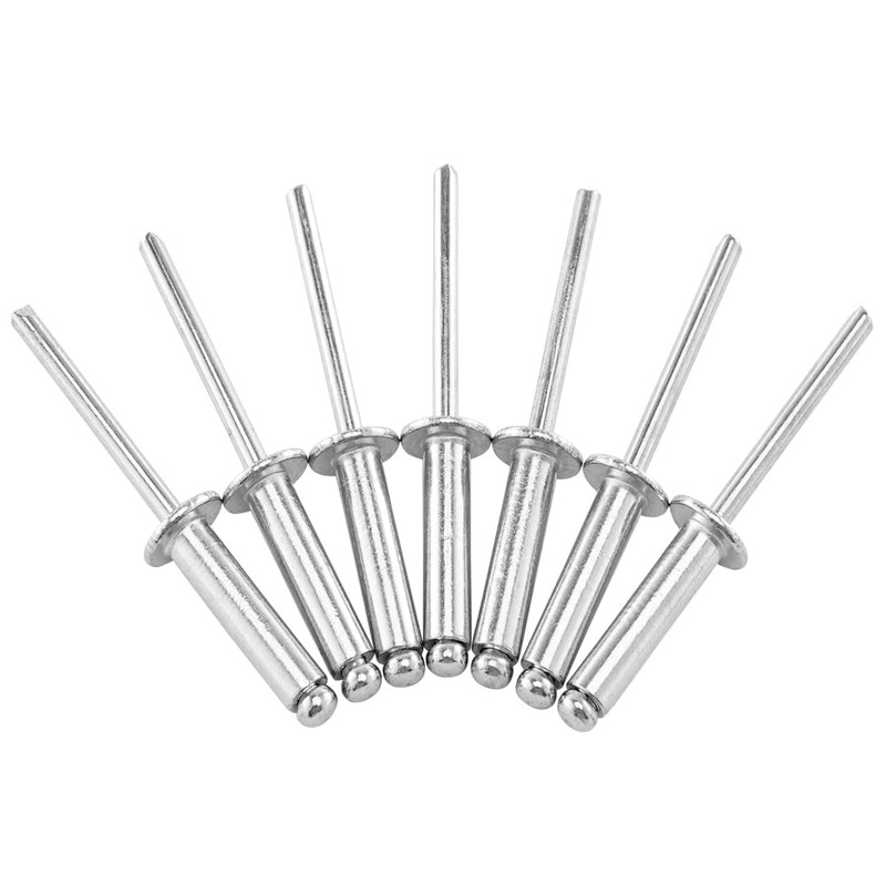 3/16" x 3/4" Aluminum Blind Rivets, 4.8mm x 19mm Pop