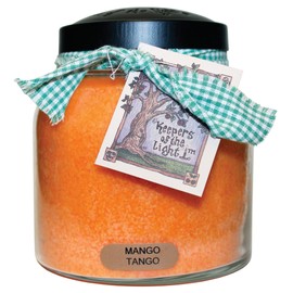 A Cheerful Giver - Mango Tango Papa Scented Glass Jar Candle (34oz) with Lid & True to Life Fragrance Made in USA