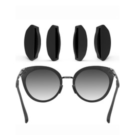 ToughAsNails Black Replacement Nose Pads Pieces for Oakley Sideswept OO9445/Sideswept RX OX8160 Sunglasses