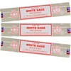 Satya White Sage Incense Sticks 15gram x 3 pack With
