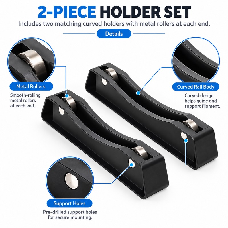 3D Printer Filament Spool Holder for 1KG PLA, PETG, TPU